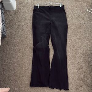 Black Flared Pants